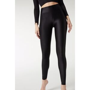 Calzedonia Leggings Super Lucidi Donna Nero L