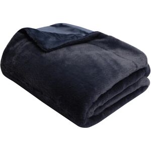 Leroy Merlin Coperta Caresse blu, 120x 150 cm