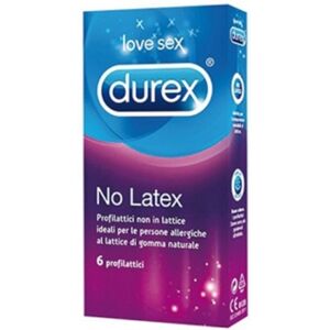 Durex No Latex 6 profilattici.