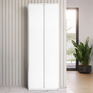 garneroarredamenti Mobile ingresso appendiabiti 200x69cm bianco Accent