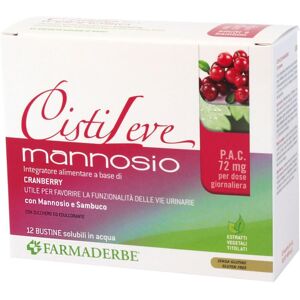 Farmaderbe CISTILEVE MANNOSIO 12BUST FDR