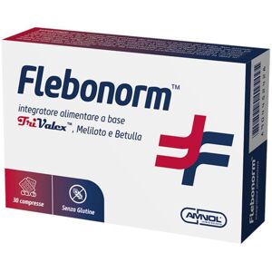 Amnol Chimica Biologica Srl FLEBONORM 30 COMPRESSE