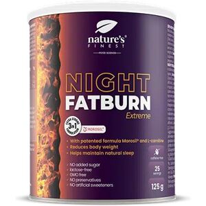 Natures Finest - Nutrisslim Fatburn (bruciagrasso) notte - 125g