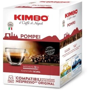 Kimbo Miscela Pompei 50capsule Compatibili Nespresso