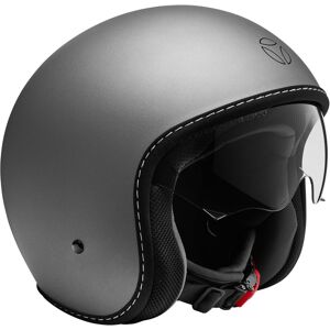 MOMO Eagle Pure Casco jet Argento 2XS