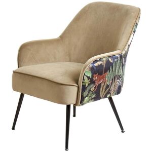 L Oca Nera poltroncina tropicale beige