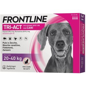 Frontline Tri-act 20-40 Kg 3 Pipette 4ml