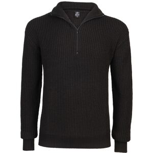 Brandit Marine Pullover Troyer Nero 2XL