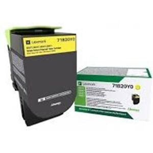 Lexmark Toner originale  71B20Y0 Giallo