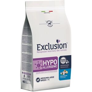 Exclusion Diet Hypoallergenic Medium Large Pesce e Patate 12 Kg