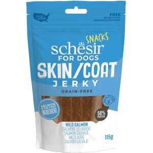 SCHESIR Dog Snack Jerky Skin&Coat Salmone 115G