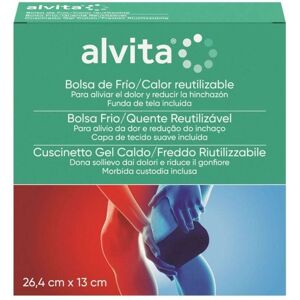 Alvita Cuscinetto in Gel Caldo Freddo Riutilizzabile, 1 pezzo