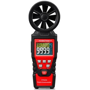 HABOTEST HT625A. Anemometro con misurazione velocità/flusso