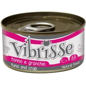 VIBRISSE Cat Lattina Multipack 24x70G TONNO E GRANCHIO