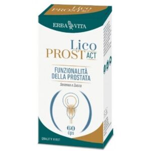 Erba Vita Licoprost Integratore Benessere Prostata 60 Capsule