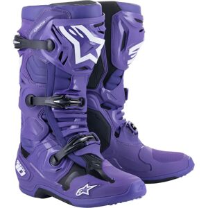 Alpinestars Tech 10 Stivali Motocross Porpora 49 50