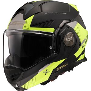 LS2 FF901 Advant X Oblivion Casco Nero Giallo XL