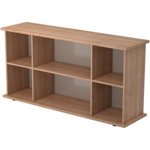 hjh OFFICE PRO KAPA SB   Madia   aperta - Noce Credenza