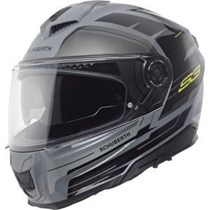 Schuberth S3 Apex Casco Grigio Giallo 2XL