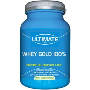 ULTIMATE ITALIA Whey Gold 100% 450 Grammi Vaniglia