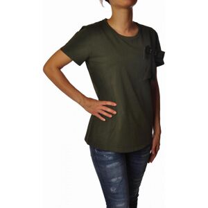 Bresci Pinko T-shirt con applicazione GALLARDO-TSHIRTConSpilla-X22VerdeMilitare