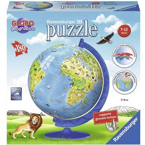 Ravensburger Puzzle 3d Mappamondo 180 Pezzi