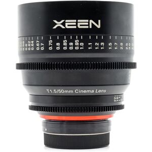 Samyang XEEN 50mm T1.5 Attacco Canon EF (Condition: Eccellente)