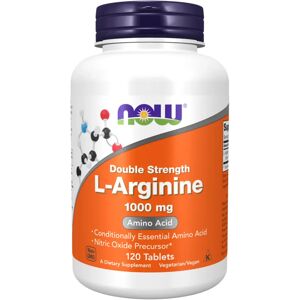 Now Foods L-arginina 1000mg - 120 compresse