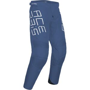 Acerbis MX Track Pantaloni Motocross per bambini Blu 24