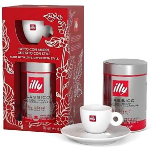 Illy Christmas Box Barattolotostato Macinato 250gr + Tazzina