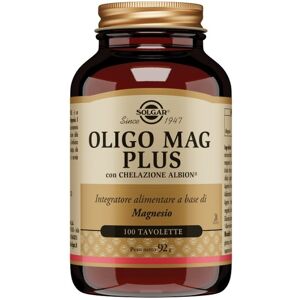 Solgar Oligo Mag Plus 100 Tavolette