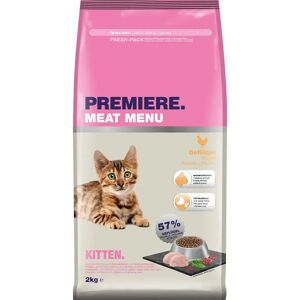 PREMIERE Meat Menu Kitten con Pollame 2KG