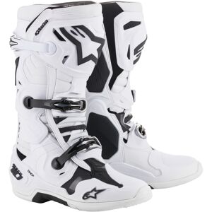 Alpinestars Tech-10 Stivali Motocross Bianco 43