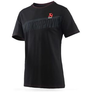 T-Shirt Uomo Nera Ufficiale Akrapovic Linea Corpo