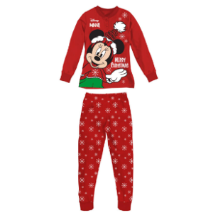 Pigiama bimba invernale felpa Minnie Disney