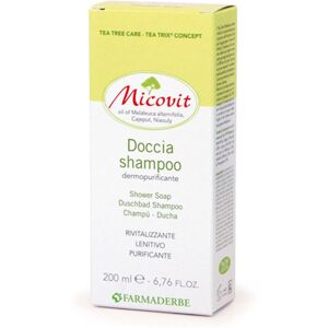 Farmaderbe Micovit - Doccia Shampoo Dermopurificante, 200ml