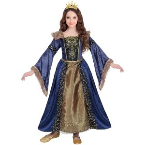 Widmann Costume da Regina Medievale - 140 Cm