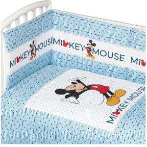 Disney Copripiumino lettino con paracolpi Mickey Mouse