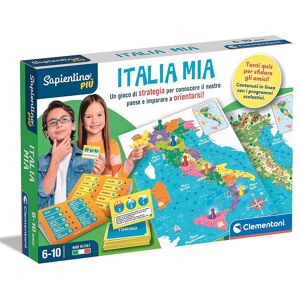 Clementoni Sapientino Pi� Italia Mia Gioco Educativo Geografia