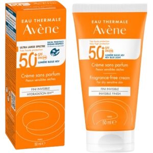 Avene Solare Crema Viso Senza Profumo SPF50+