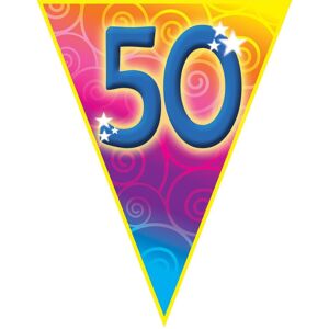 ESPA Festone Bandierina Compleanno Numero 50