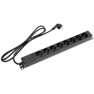 Adam Hall 87471 19" Power Strip nero