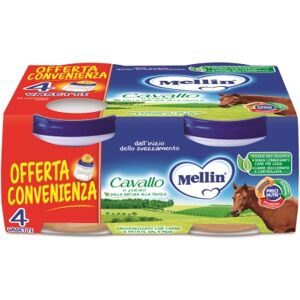 Mellin OMOGENEIZZATO Cavallo 4X80G