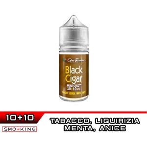 Cyber Flavour BLACK CIGAR Mini Shot 10+10