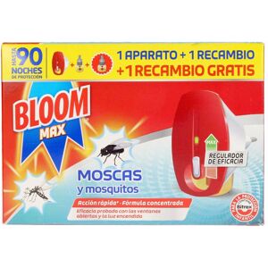 Bloom Max Mosche E Zanzare elettrico + 2 ricariche