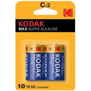 KODAK - Batteria Alcaline Max C Lr14 2 Unità