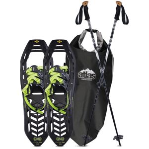 Atlas Helium Trail Kit- ciaspole Black/Green 30