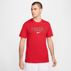 Nike T-shirt da calcio  Polonia Crest – Uomo - Rosso