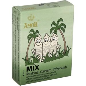 AMOR CONDOMS Preservativi Stimolanti Amor Mix