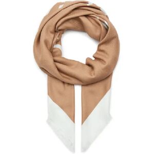 Calvin Foulard Contrast Logo Jacquard Scarf K60k611739 CHANTERELLE